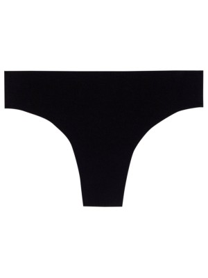 CALCINHA PRETA TANGA ALTA SEM COST ADULTO GG UN. CIA DA MEIA