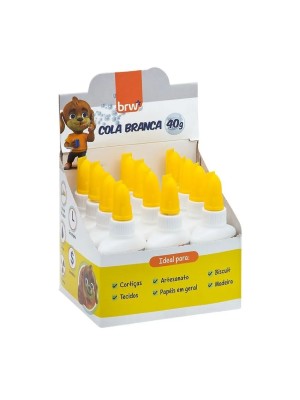 COLA BRANCA LIQUIDA DP C/12PCS 40GR