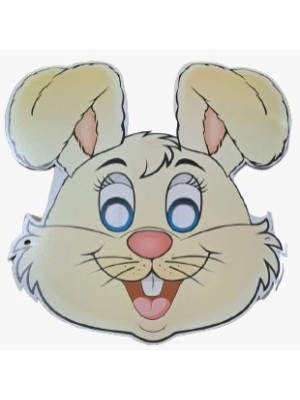 MASCARA DE COELHO 35CM UNIDADE