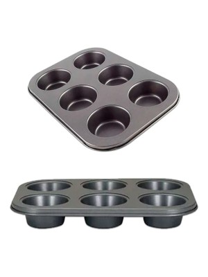 ASSADEIRA CUPCAKE 28X16CM ANTIADERENTE UN. TOP IMPORTADORA