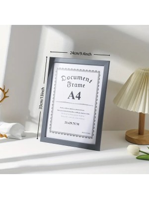 PORTA RETRATO A4 21X29.7CM UN. MADO CONS