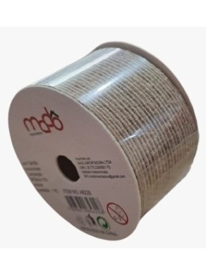 FITA PARA LACO SINTETICA POLIESTER 4CMX1,8M UN. MADO