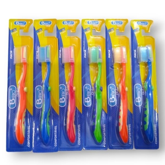 ESCOVA DE DENTE INFANTIL MACIA 3+ UN.
