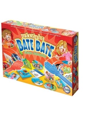 Brinquedo Jogo Maozinha Bate Bate Ferias Animadas Jogo Educativo e Estimulante para Criancas 