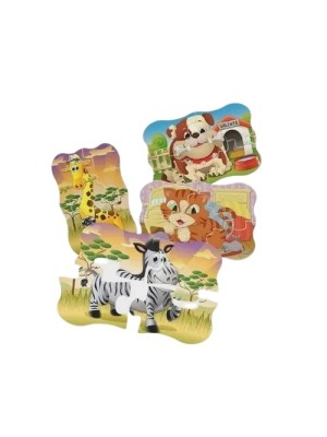 JOGO MEU PRIMEIRO QUEBRA CABECA C/9 JOGOS C/33 PCS 10X15CM UN. TOIA BRINQUEDOS