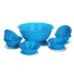 CONJ. SOBREMESA C/7 PCS 25,5X10CM/12X4,5CM UN.