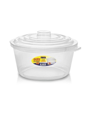 Pote Multiuso Com Tampa Vazada Transparente para Armazenar Alimentos