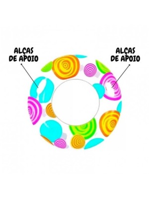 BOIA CIRCULAR COM ALCA 90CM UN.