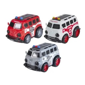 ELITE VAN POLICIA/RESGATE/AMBULANCIA UN. BS TOYS
