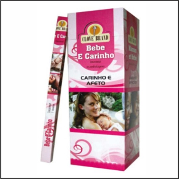INCENSO BEBE E CARINHO C/25UN