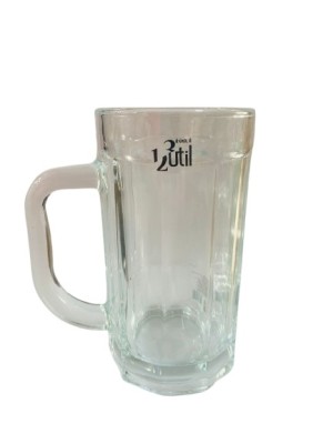 CANECA COLISEU DE VIDRO PARA CHOPP 435ML UN.
