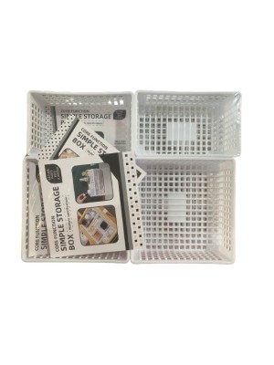 CESTO ORGANIZADOR MULTIUSO 6PCS UN. TOP RIO