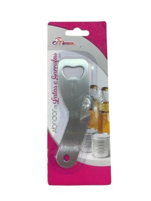 ABRIDOR DE LATAS E GARRAFAS GOLD 14,3CM UN. INGA