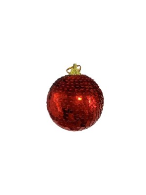 BOLA DECORATIVA 6CM PARA PINHEIRO DE NATAL UN. MULTIART