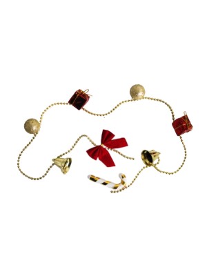 ENFEITE 1M CORDAO DE NATAL UN. MULTIART