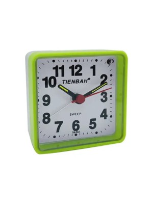 RELOGIO DESPERTADOR DE MESA 9X9X4CM UN. TOP IMPORTADORA