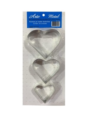 Formas para Cortar Bolacha Natalinas c/3pcs – Cortadores Temáticos de Natal para Biscoitos Decorados