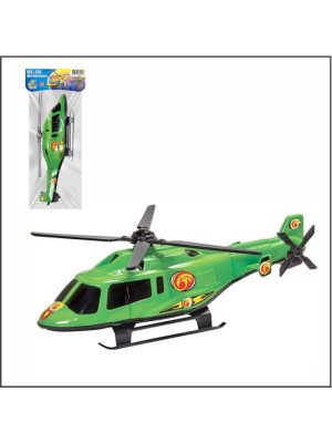 MINI HELICOPTERO 18,5CM DE PLAST UN. BS TOYS