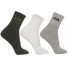 MEIA CANO MEDIO ESPORT. ADULTO 3PARES 39-42 UN. CIA DA MEIA