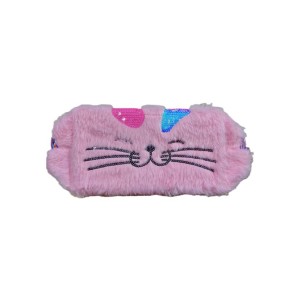 NECESSAIRE DE PELUCIA 20X10X9CM UN. GM GOLD