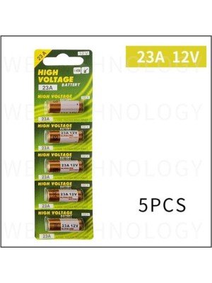 PILHA 23A 12V CARTELA C/ 5 PCS MFP.X