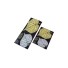 TAPETE DECORATIVO POLIESTER JOGO C/2 PCS UN. GM GOLD