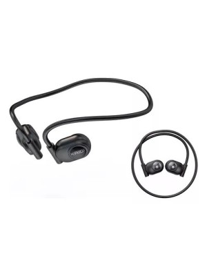 Fone de Ouvido Sem Fio Esportivo Kaidi MFP.X Bluetooth com Microfone Integrado, Resistência ao Suor, Estojo de Recarga e Conforto Anatômico para Trein