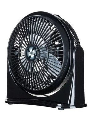 Circulador de Ar Eolos Preto/Prata 25cm 32W 220V – Compacto e Potente