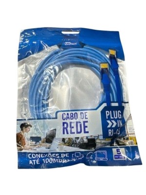 CABO DE REDE RJ45 5M UN. MB TECH