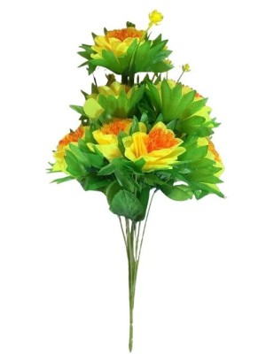 BUQUE FLOR NARCISO ARTIFICIAL MINI 45CM CORES SORTIDAS UN. TOP IMPORTADORA