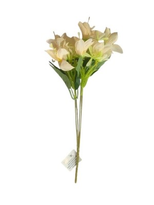 BUQUE FLOR LIRIO MINI ARTIFICIAL 32CM CORES SORTIDAS UN. TOP IMPORTADORA