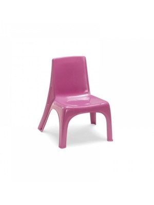 CADEIRINHA KIDS ROSA 32,7X30X43CM UN.