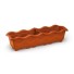JARDINEIRA EXTRA GRANDE TELHA 17L 80X25X20CM UN. INJEPLASTEC