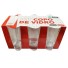 COPO TRANSPARENTE KIT C/6PCS 320ML