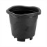 VASO REDONDO PRETO GG 16L 38X33,5CM UN.
