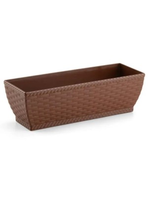 JARDINEIRA RATTAN PEQ. COR COFFE UN.