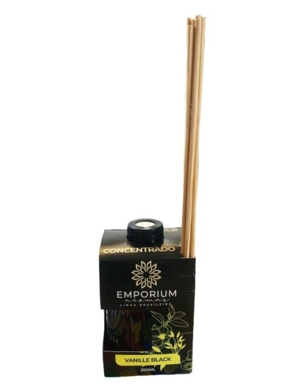 AROMATIZANTE DE AMBIENTE VANILLE BLACK EMPORIUM AROMAS 250ML UN.