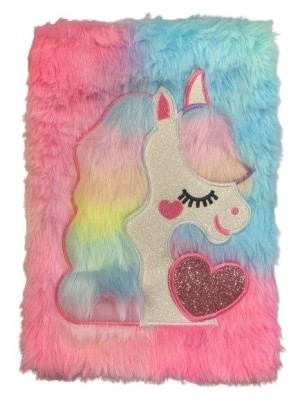 CADERNO UNICORNIO 80 FOLHAS 14,5X21,5CM UN.