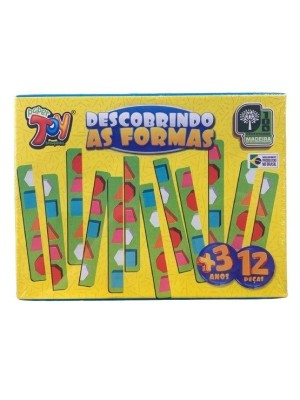 BRINQUEDO EM MDF DESCOBRINDO AS FORMAS E CORES UN.