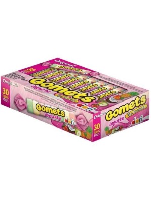 GOMETS GOMA TUBO IOGURTE 960G CX C/30 UN.