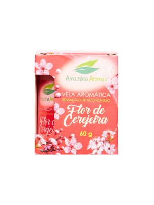VELA PERFUMADA FLOR DE CEREJEIRA 60G