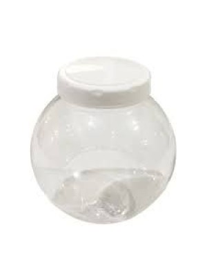 POTE BALEIRO 600ML TAMPA BRANCA UN.