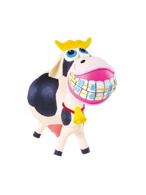 BRINQUEDO DE APERTAR LATEX VAQUITA UNICA UN.