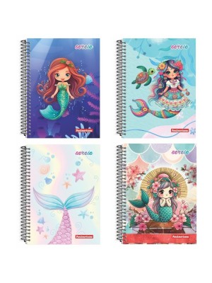 CADERNO UNIVERSITARIO 80FLS CD SEREIA 1X1