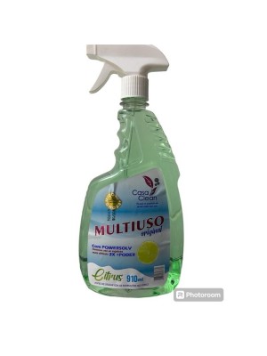 Limpador Multiuso Casa Clean 910ml Citrus Spray para Limpeza Geral de Cozinhas, Banheiros e Superfícies Laváveis