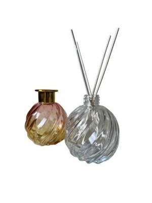 FRASCO DE VIDRO COM TAMPA 285ML UN.