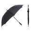 GUARDA CHUVA CABO RETO DE MADEIRA HASTE METAL 75CM UN.