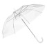 GUARDA CHUVA TRANSPARENTE 8 HASTES DE METAL 55CM UN.