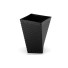 VASO TWISTER RATTAN PEQ. 12L PRETO UN.