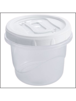 Pote Plasútil Clic Rosca 720ml – Plástico BPA Free, Empilhável e Versátil